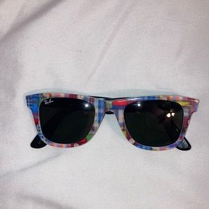 Ray Ban sunglasses, unisex, multicolored